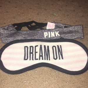 Headband and eye cover